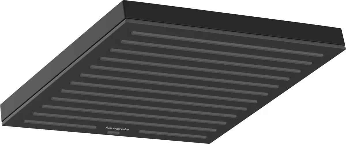 Nadglavni tuš Hansgrohe Pulsify E 260 EcoSmart u mat crnoj boji s mlazom PowderRain