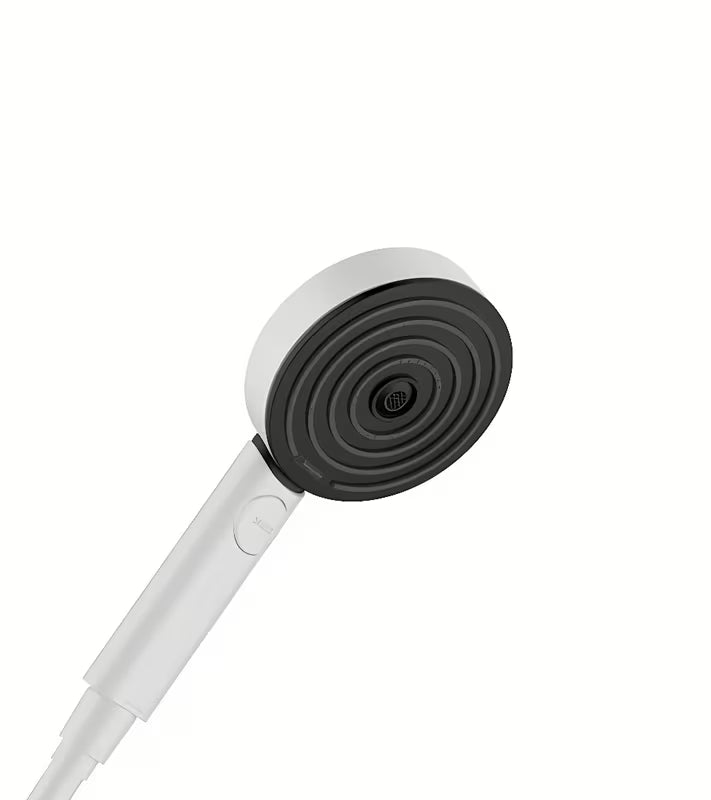 Ručni tuš hansgrohe Pulsify Select 105 Activation u mat bijeloj boji s tipkom Select