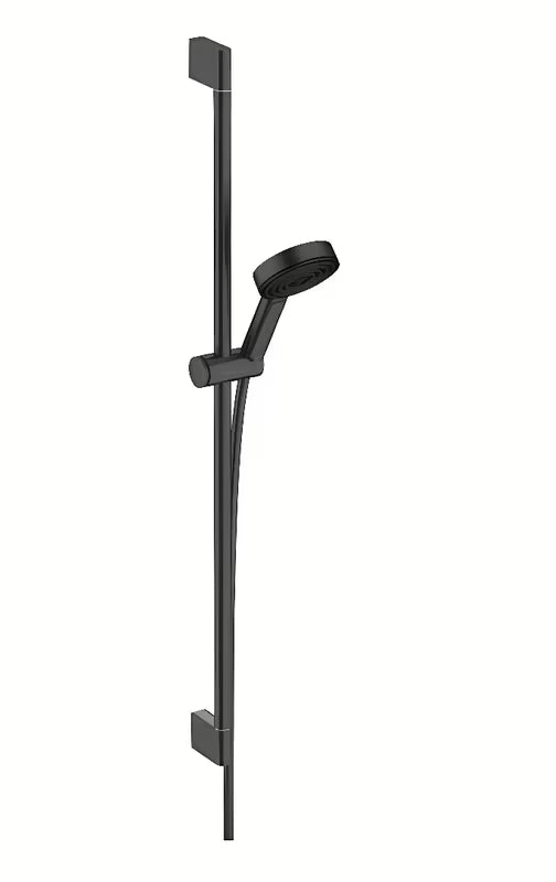 Hansgrohe Pulsify Select tuš set u mat crnoj boji s ručnim tušem i tuš šipkom