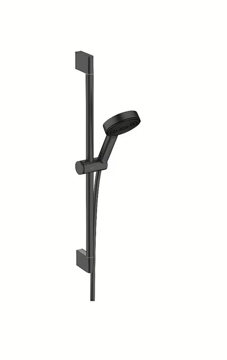 Hansgrohe Pulsify Select tuš set u mat crnoj boji s ručnim tušem i tuš šipkom