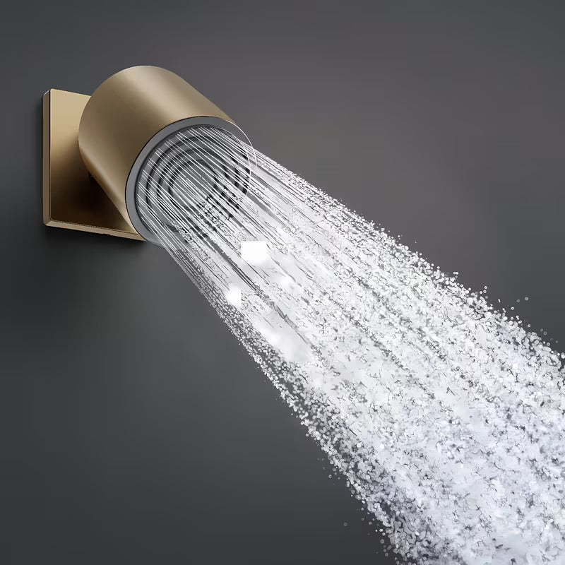 Zidni nosač nadglavnog tuša Hansgrohe Pulsify u brušenoj bronci