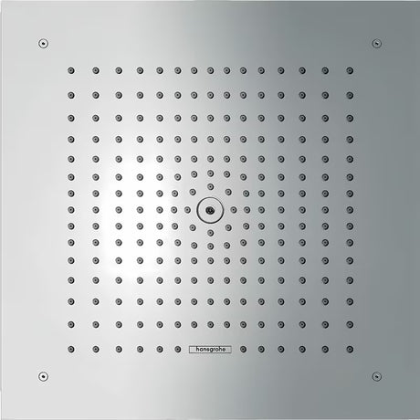 Nadglavni tuš hansgrohe Raindance E 400/400 u krom izvedbi pro za ugradnju u ravnini stropa