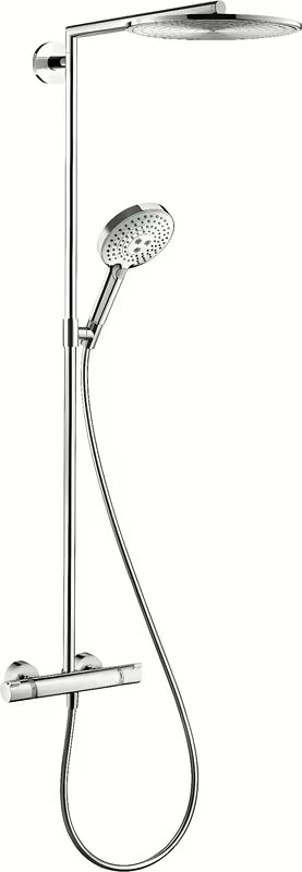 Hansgrohe Raindance S tuš sustav s termostatom u krom izvedbi s nadglavnim tušem 300 mm i ručnim tušem