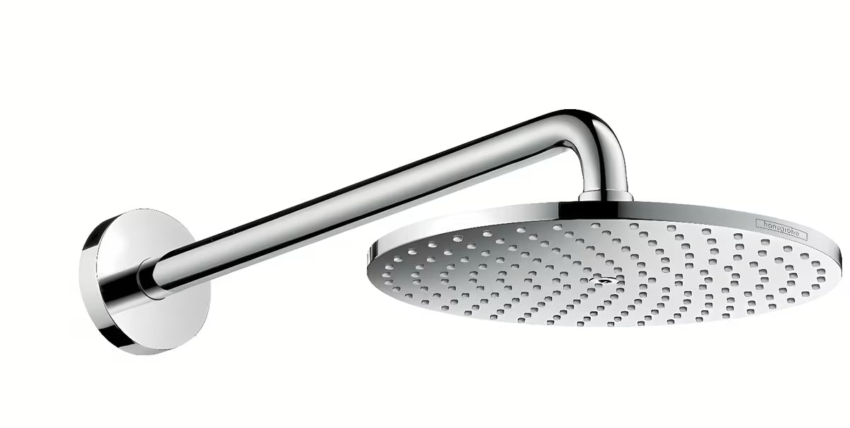 Hansgrohe Raindance S nadglavni tuš u kromu s tuš krakom i mlazom PowderRain