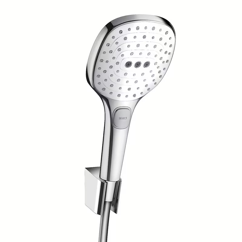 Hansgrohe Raindance Select E miješalica za kadu tuš set bijela/krom s ručnim tušem 120 mm i crijevom 1,60 m