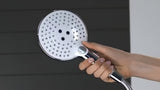 Kromirani ručni tuš Hansgrohe Raindance Select S 120 s tipkom Select s tri vrste mlaza
