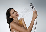 Kromirana miješalica za kadu tuš set Hansgrohe Raindance Select S ručnim tušem 125 mm, držačem i crijevom 1,60 m.
