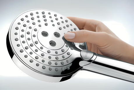 Kromirani set za kadu Hansgrohe Raindance Select S ručnim tušem 125 mm, držačem i crijevom 1,60 m.