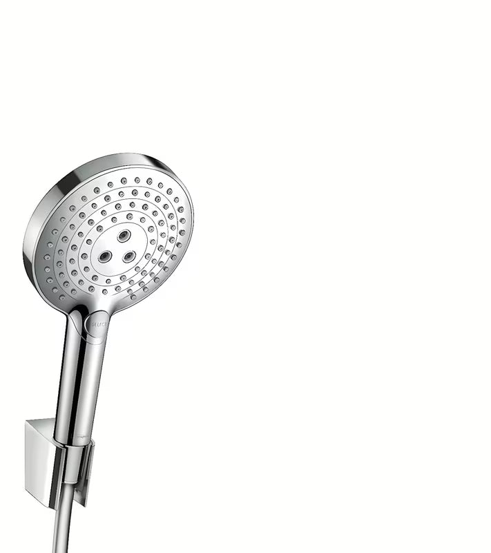 Kromirani kadni tuš set Hansgrohe Raindance Select S ručnim tušem 125 mm, držačem i crijevom 1,60 m.