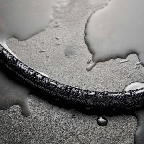 Hansgrohe Rainfinity tuš set u mat crnoj boji s ručnim tušem, tuš šipkom i tekstilnim crijevom