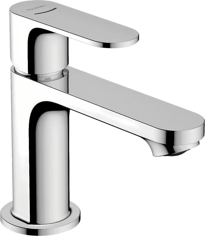 Kromirani stojeći ventil za umivaonik hansgrohe Rebris S pro za hladnu ili prethodno miješanu vodu.