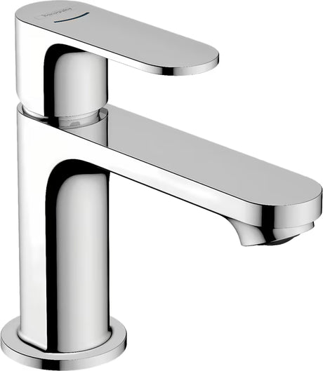 Kromirani stojeći ventil za umivaonik hansgrohe Rebris S pro za hladnu ili prethodno miješanu vodu.