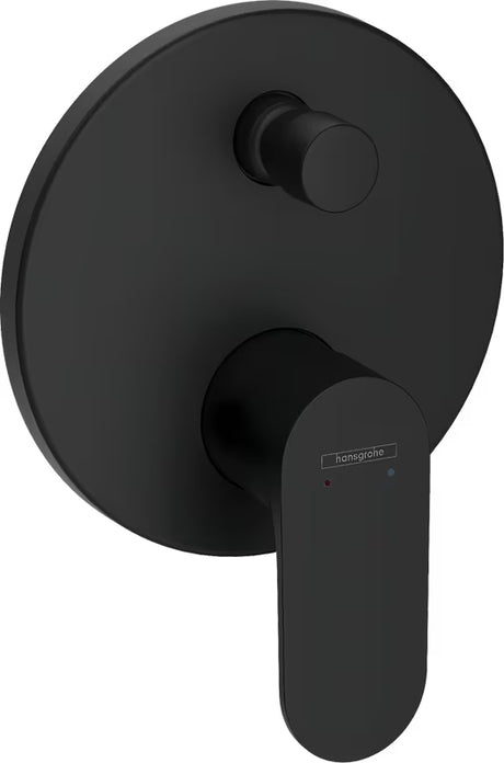 Hansgrohe Rebris S podžbukna tuš i miješalica za kadu u mat crnoj izvedbi