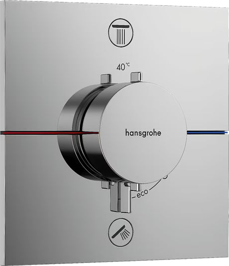 Hansgrohe showerselect Comfort E podžbukna termostatska miješalica za tuš u krom izvedbi