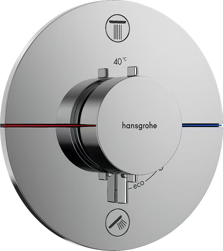 Hansgrohe showerselect Comfort S podžbukna termostatska miješalica za tuš u krom izvedbi