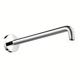 Kromirani zidni nosač nadglavnog tuša hansgrohe 38,9 cm s okruglom rozetom pro nadglavni tuš