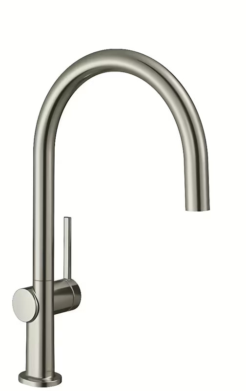 Hansgrohe Talis jednoručna baterija miješalica za sudoper u završnoj obradi supersteel s visokim lučnim zakretnim izljevom