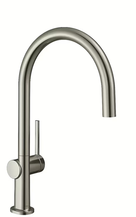 Hansgrohe Talis jednoručna baterija miješalica za sudoper u završnoj obradi supersteel s visokim lučnim zakretnim izljevom
