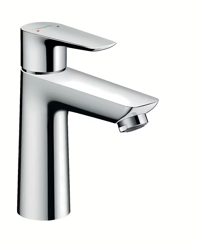 Kromirana slavina za umivaonik jednoručna baterija hansgrohe Talis E 110 s odvodnim setom Push-Open