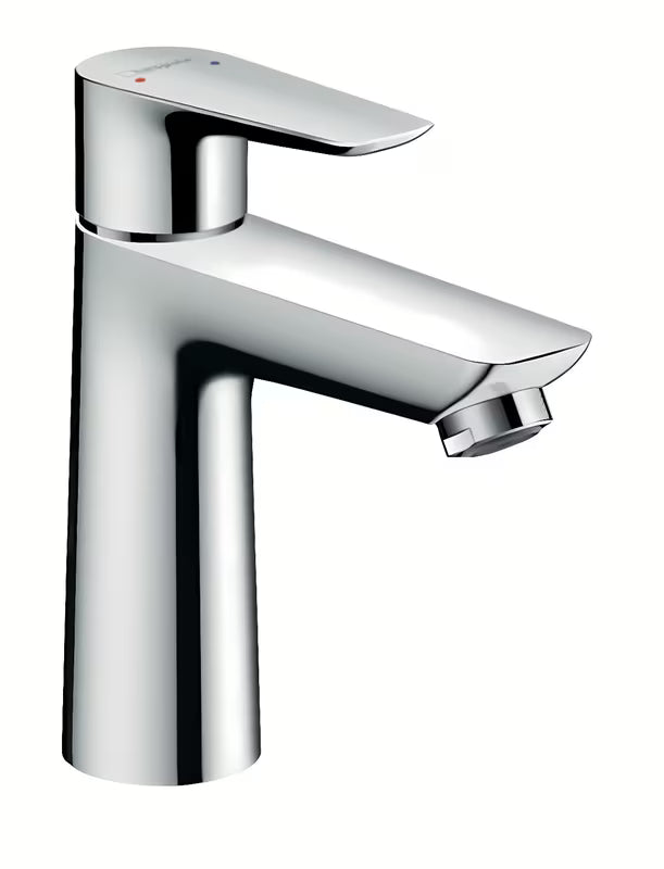 Kromirana umivaonička jednoručna baterija slavina Hansgrohe Talis E 110 bez odvoda s tehnologijama AirPower i QuickClean.