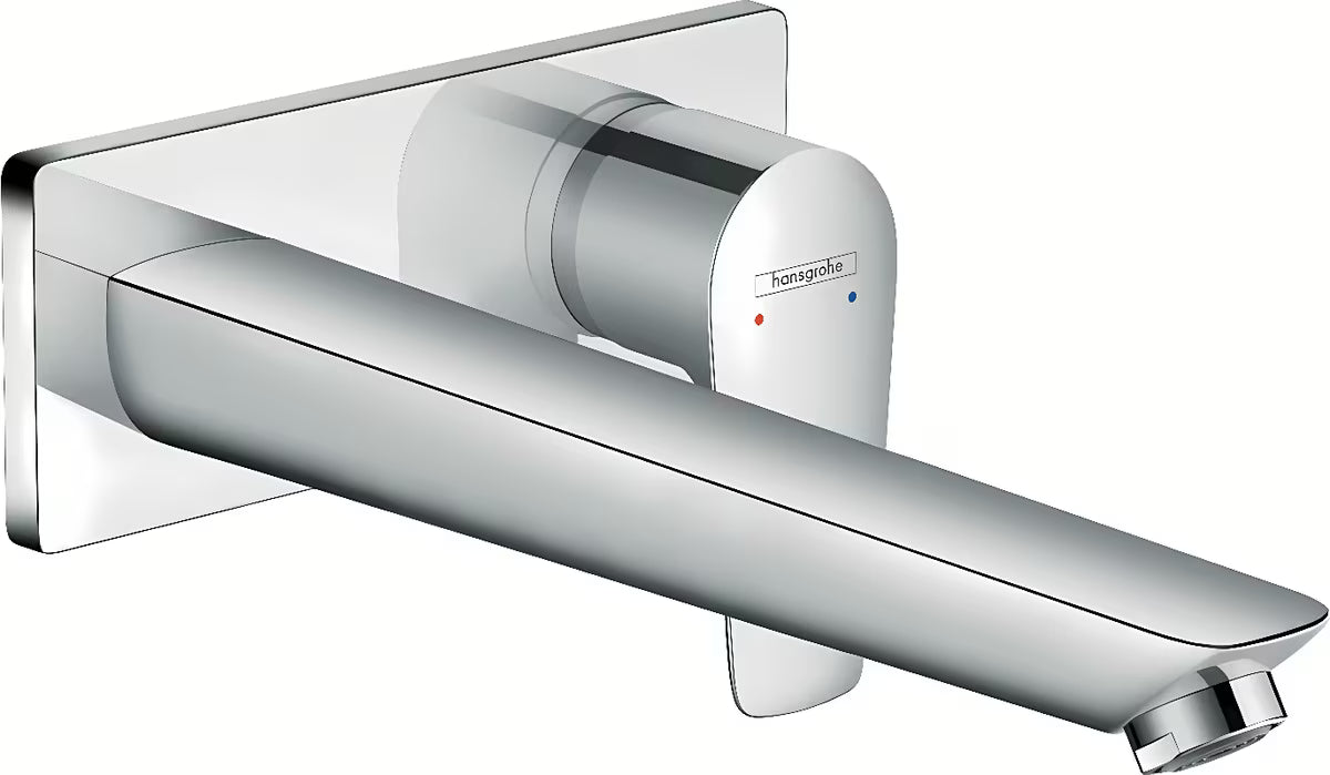 Hansgrohe Talis E podžbukna umivaonička jednoručna baterija slavina u krom izvedbi pro za zidnu ugradnju.