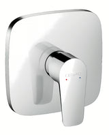 Hansgrohe Talis E podžbukna miješalica za tuš u krom izvedbi s ručicom