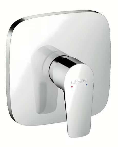 Hansgrohe Talis E podžbukna miješalica za tuš u krom izvedbi s ručicom