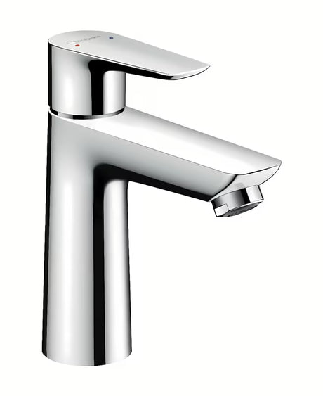 Kromirana umivaonička jednoručna baterija slavina Hansgrohe Talis E 110 s odvodom i poteznom šipkom