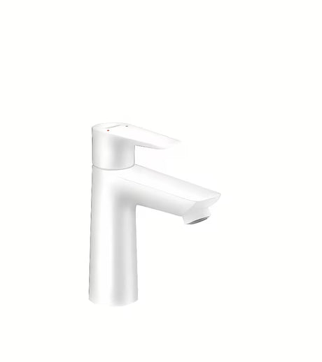 Hansgrohe Talis E umivaonička jednoručna baterija slavina u mat bijeloj boji bez odvoda