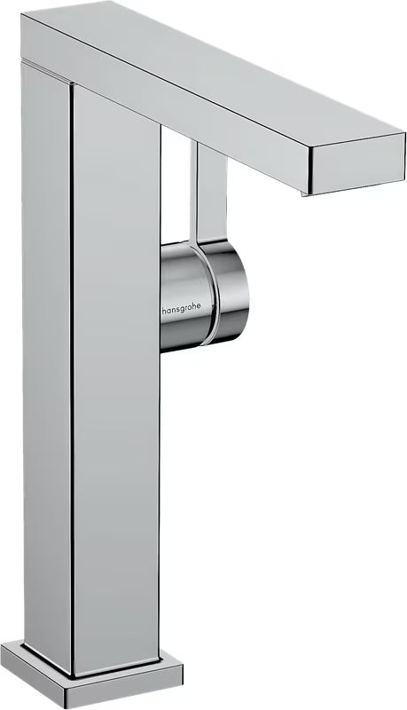 Kromirana jednoručna baterija miješalica za umivaonik Hansgrohe Tecturis E s tehnologijom CoolStart i zakretnim izljevom