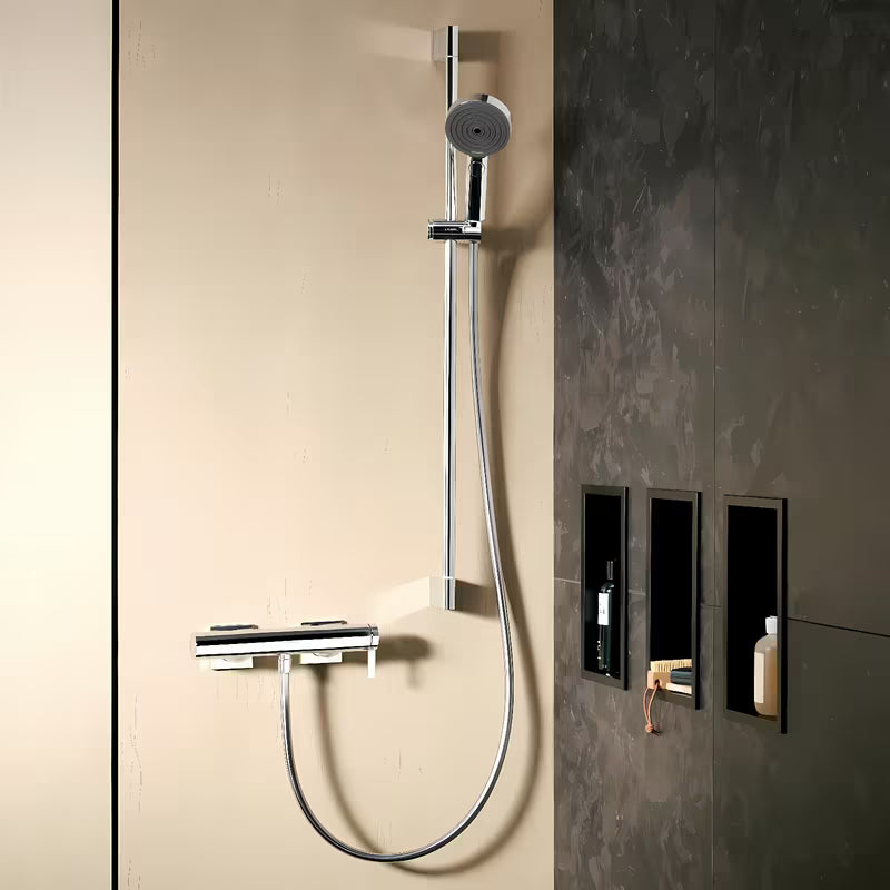 Hansgrohe Tecturis E jednoručna baterija zidna miješalica za tuš u krom izvedbi
