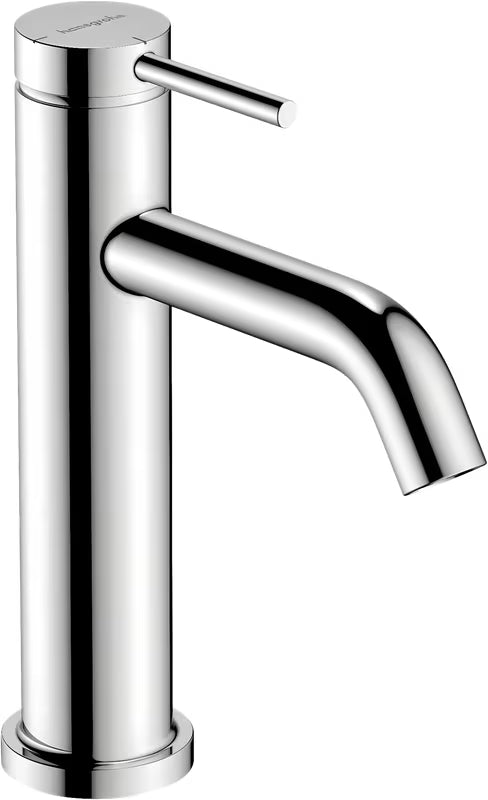 Kromirana jednoručna baterija miješalica za umivaonik Hansgrohe Tecturis S 110 CoolStart s odvodom i poteznim ispustom