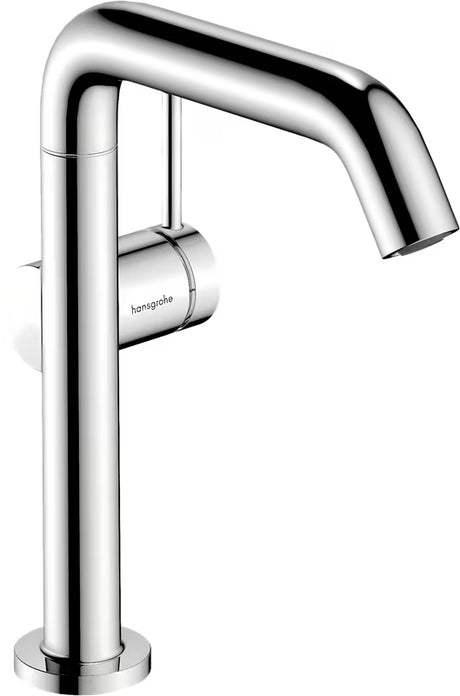 Kromirana jednoručna baterija miješalica za umivaonik Hansgrohe Tecturis S sa zakretnim izljevom i tehnologijom CoolStart