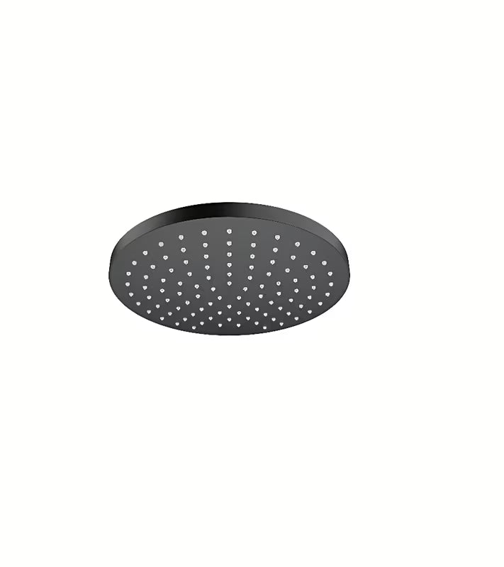 Hansgrohe Vernis Blend nadglavni tuš u mat crnoj boji, okrugla, s mlazom Rain i promjerom 205 mm