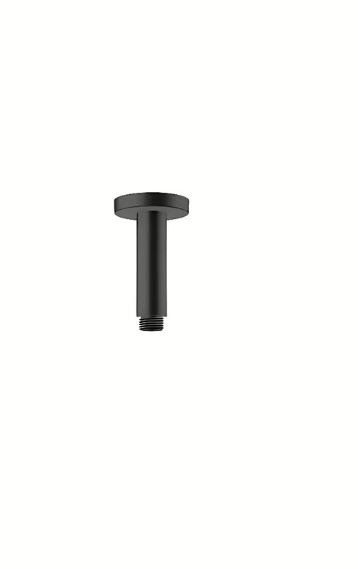Hansgrohe Vernis Blend stropni nosač nadglavnog tuša 100 mm u mat crnoj boji s okruglom rozetom