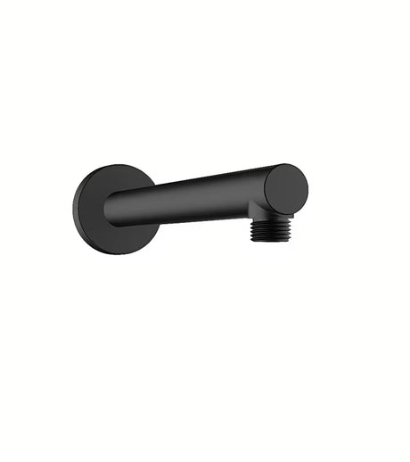 Zidni nosač nadglavnog tuša Hansgrohe Vernis Blend 240 mm u mat crnoj boji s okruglom rozetom