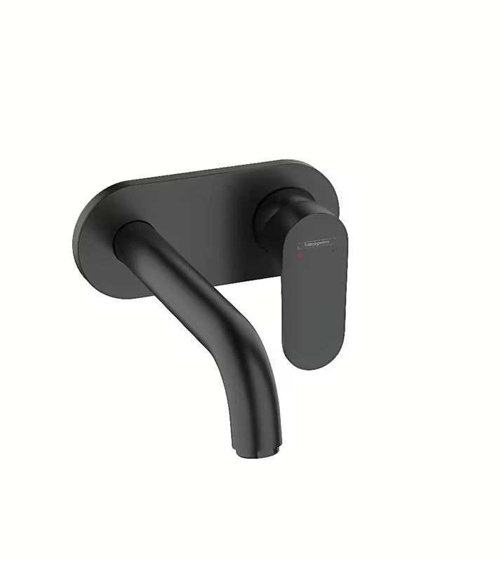 Hansgrohe Vernis Blend podžbukna miješalica za umivaonik u mat crnoj boji pro za zidnu montažu