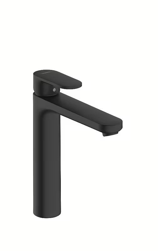 Hansgrohe Vernis Blend visoka umivaonička jednoručna baterija slavina u mat crnoj boji s visokim izljevom