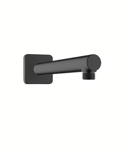 Hansgrohe Vernis Shape nosač nadglavnog tuša 240 mm u mat crnoj boji s četvrtastom rozetom