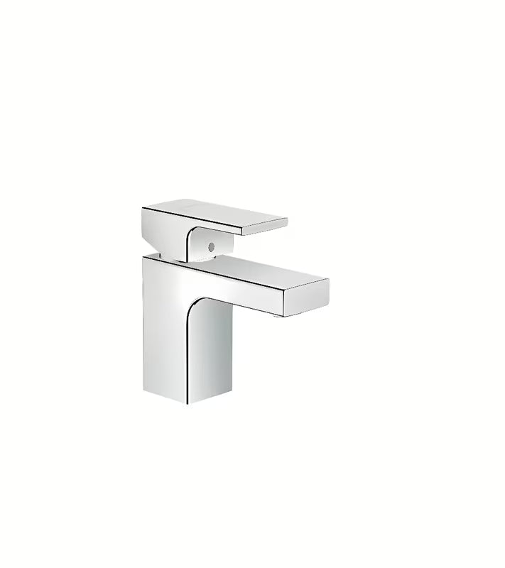 Kromirana umivaonička jednoručna baterija slavina Hansgrohe Vernis Shape 70 s odvodom i s poteznom ručicom