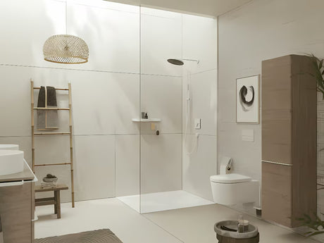 Držač Hansgrohe wallstoris u mat bijeloj boji pro montaža lijepljenjem ili vijcima