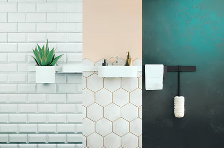 Duboka polica za odlaganje hansgrohe wallstoris u mat crnoj boji pro za tuš i kupaonicu