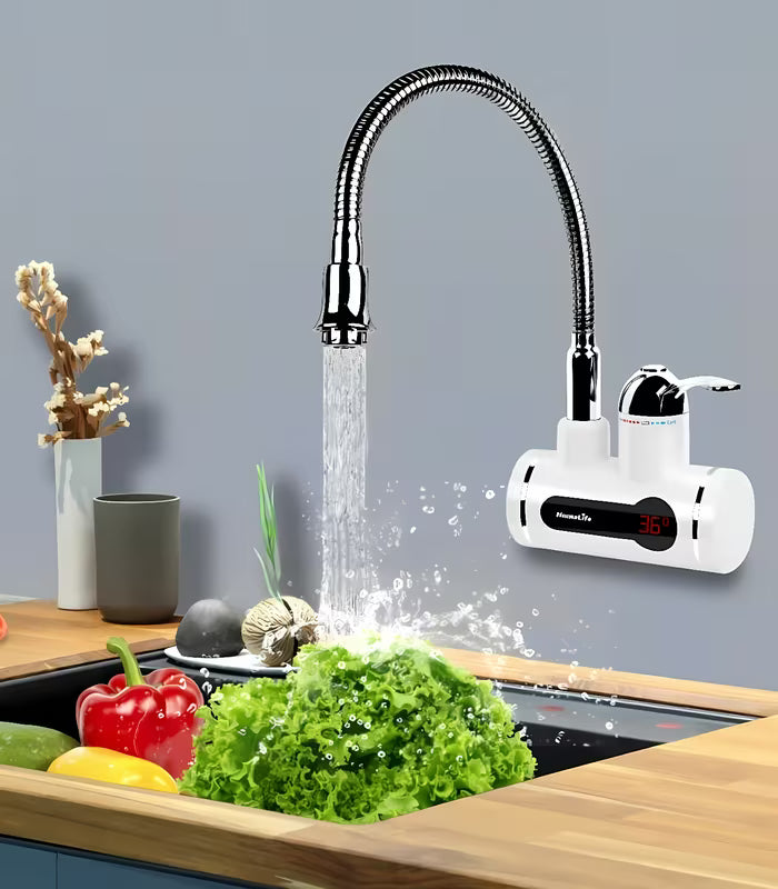 Homelife Digiterm miješalica za sudoper s električnim grijanjem vode u krom izvedbi