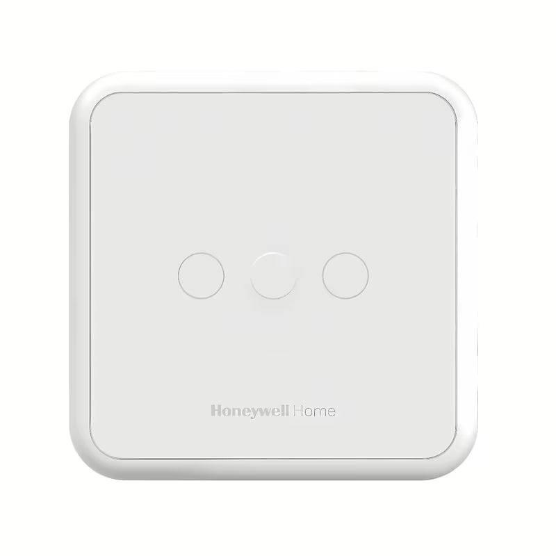 Bijeli žičani digitalni sobni termostat Honeywell DT4 s LED zaslonom i dodirnim tipkama