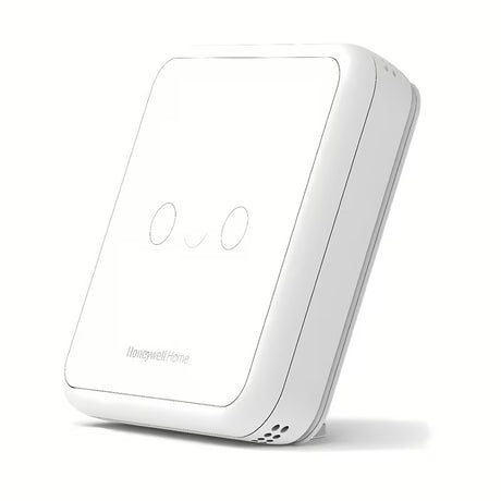 Bijeli žičani digitalni sobni termostat Honeywell DT4 s LED zaslonom i dodirnim tipkama