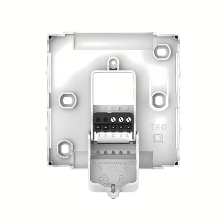 Bijeli žičani digitalni sobni termostat Honeywell DT4 s LED zaslonom i dodirnim tipkama