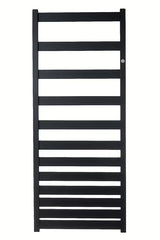 Kombinirani kupaonski radijator Hopa Belti u crnoj mat boji, 157,3x50 cm.