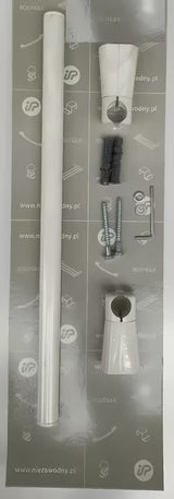 Bijeli mat vješalica držač za ručnike pro električni sušilica Hopa Escada 43x5 cm