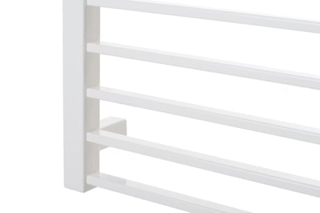 Kombinirani kupaonski radijator Hopa Piko 63x112,9 cm u sjajnoj bijeloj boji s rebrastim dizajnom