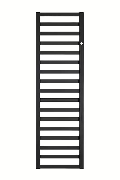 Kombinirani radijator Hopa Poppy 67x40 cm u mat crnoj boji za kupaonicu.